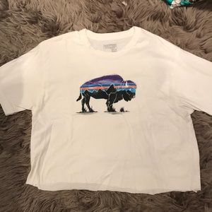 Vintage Cropped Patagonia Tee